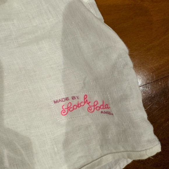 Scotch & Soda 100% linen button down shirt - Picture 6 of 7